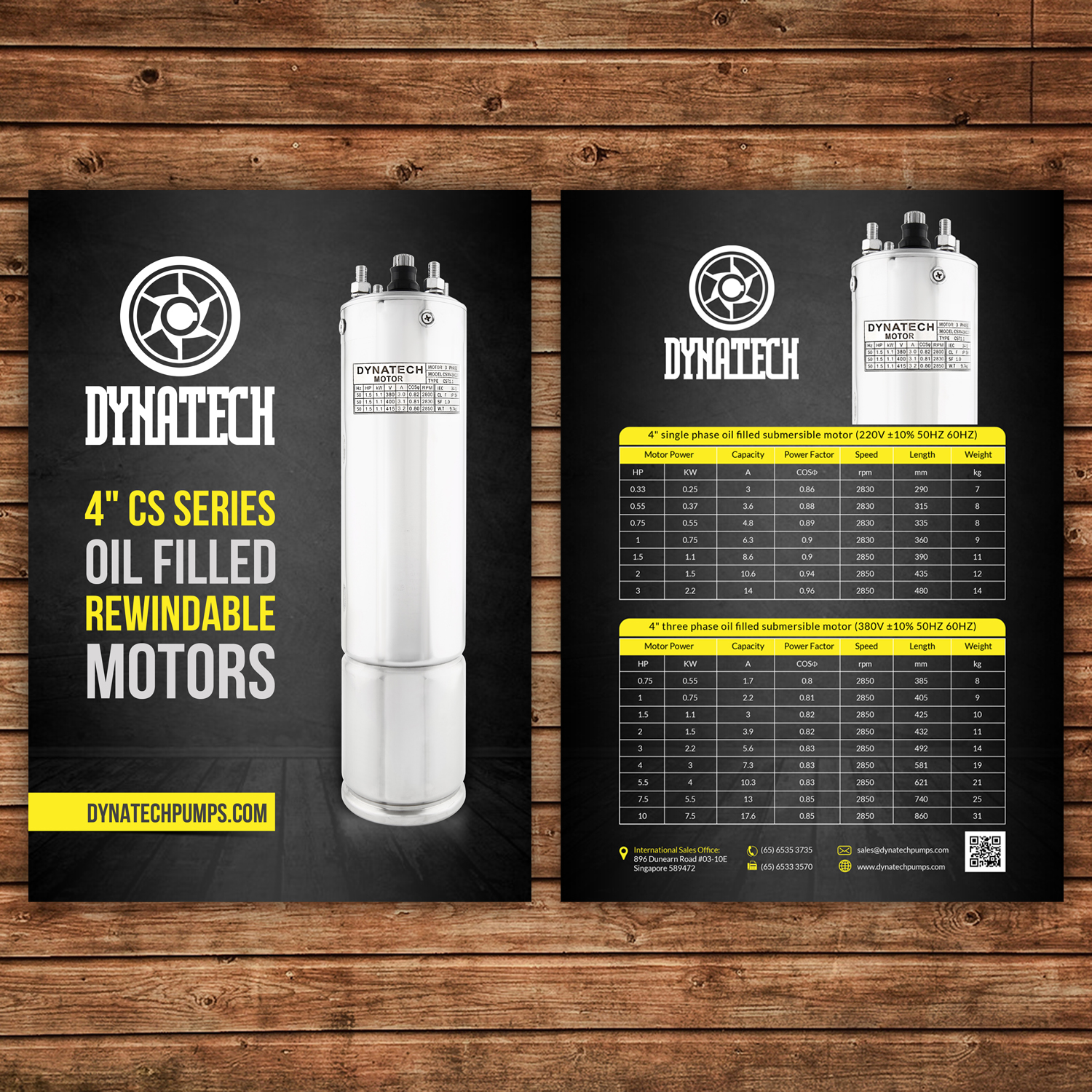 Diseño de Flyer por debdesign para Dynatech Pumps | Diseño #15291879