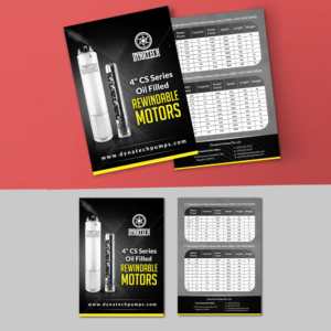 Flyer Design by creative.bugs for Dynatech Pumps | Design: #15291510