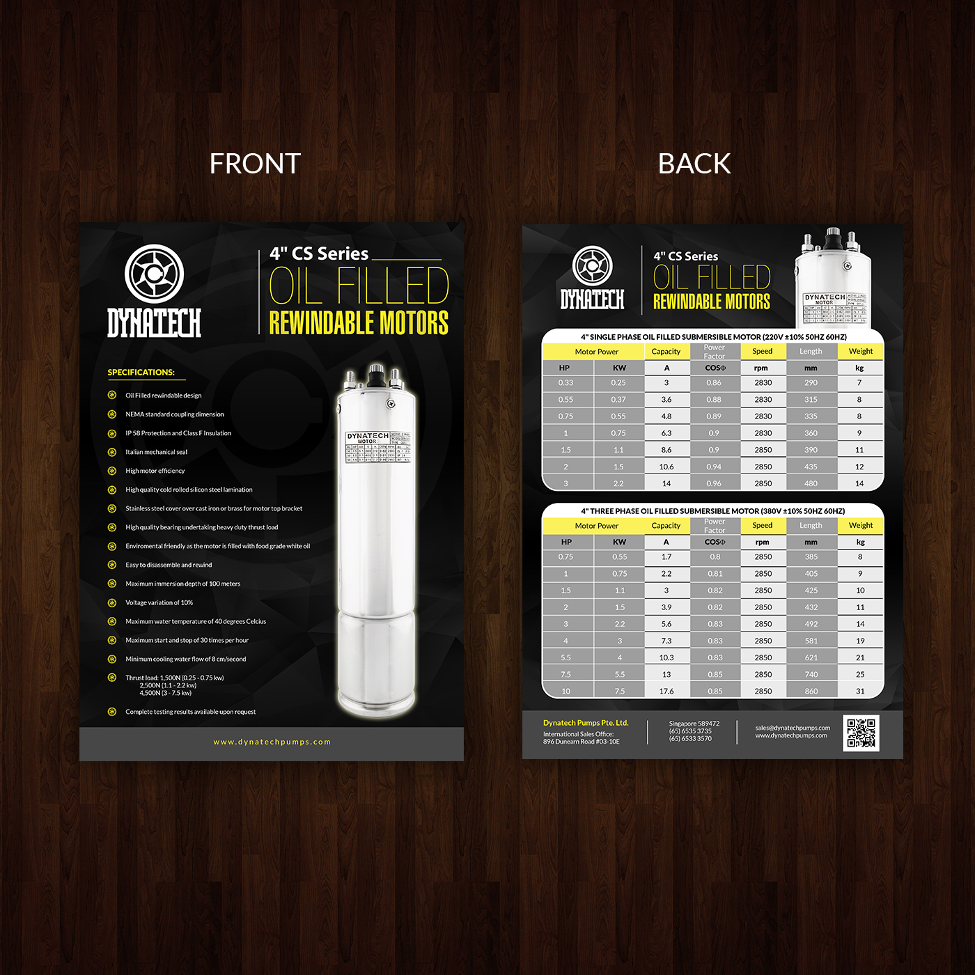 Design de Flyer par creative.bugs pour Dynatech Pumps | Design #15298981