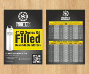 Flyer Design by ecorokerz for Dynatech Pumps | Design #15291113
