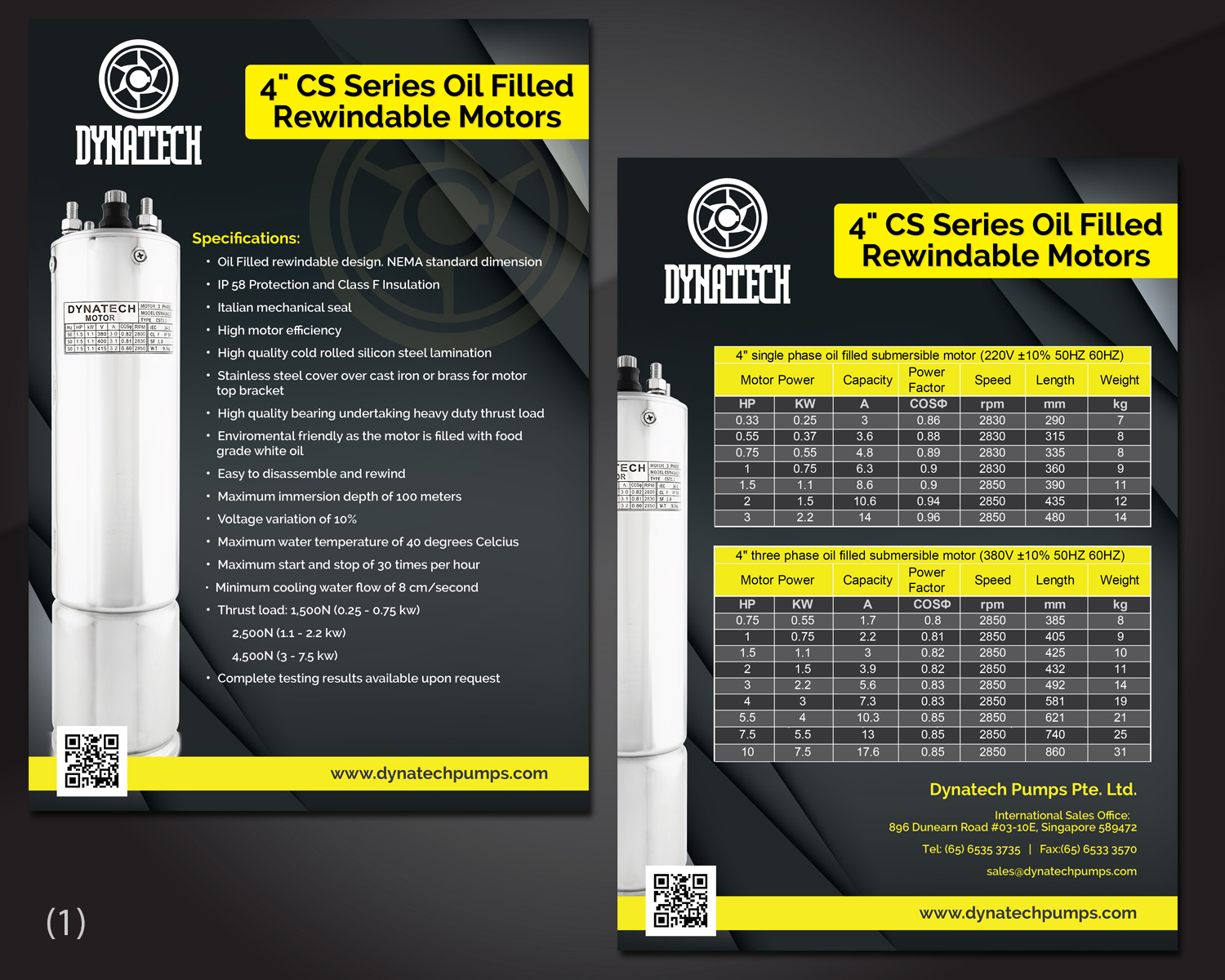 Flyer Design by Designanddevelopment for Dynatech Pumps | Design: #15555212