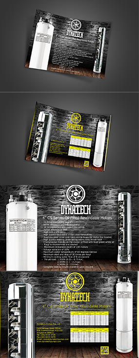 Flyer Design by Grebowiec Peter for Dynatech Pumps | Design #15312718