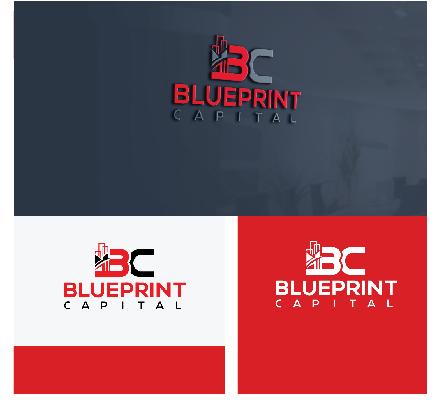 Logo Design by HAS for Blueprint Capital | Design #15619187