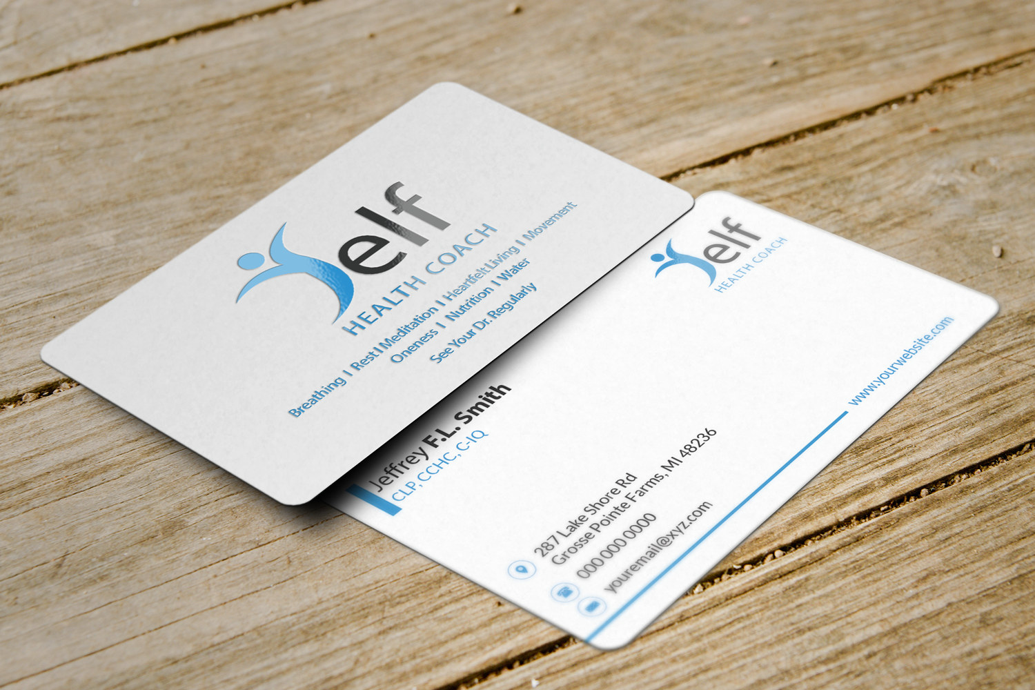 Business Card Design by Riz' for Heart & Science of Living | Design #15320599