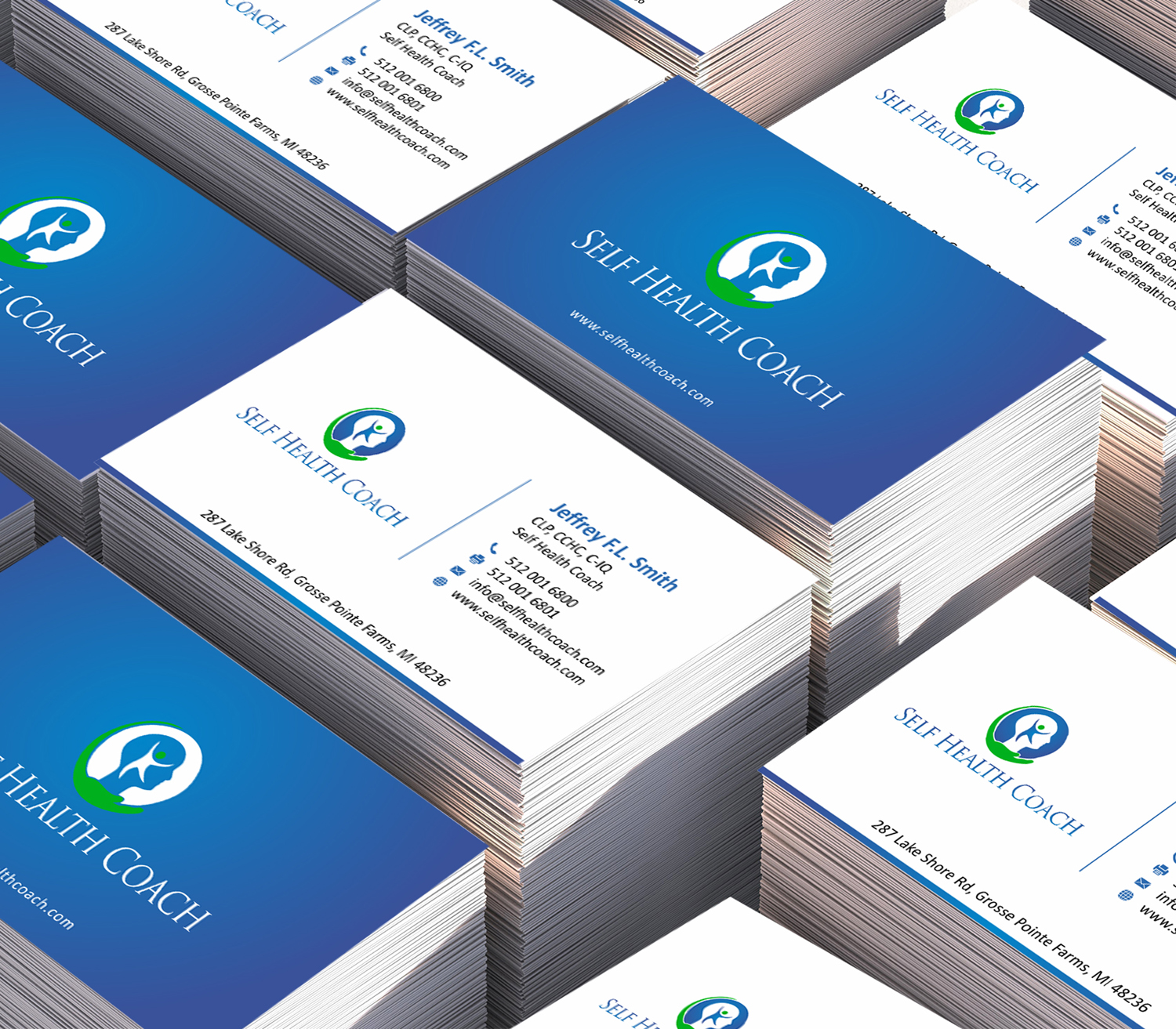 Business Card Design by SKYdesign for Heart & Science of Living | Design #15294246