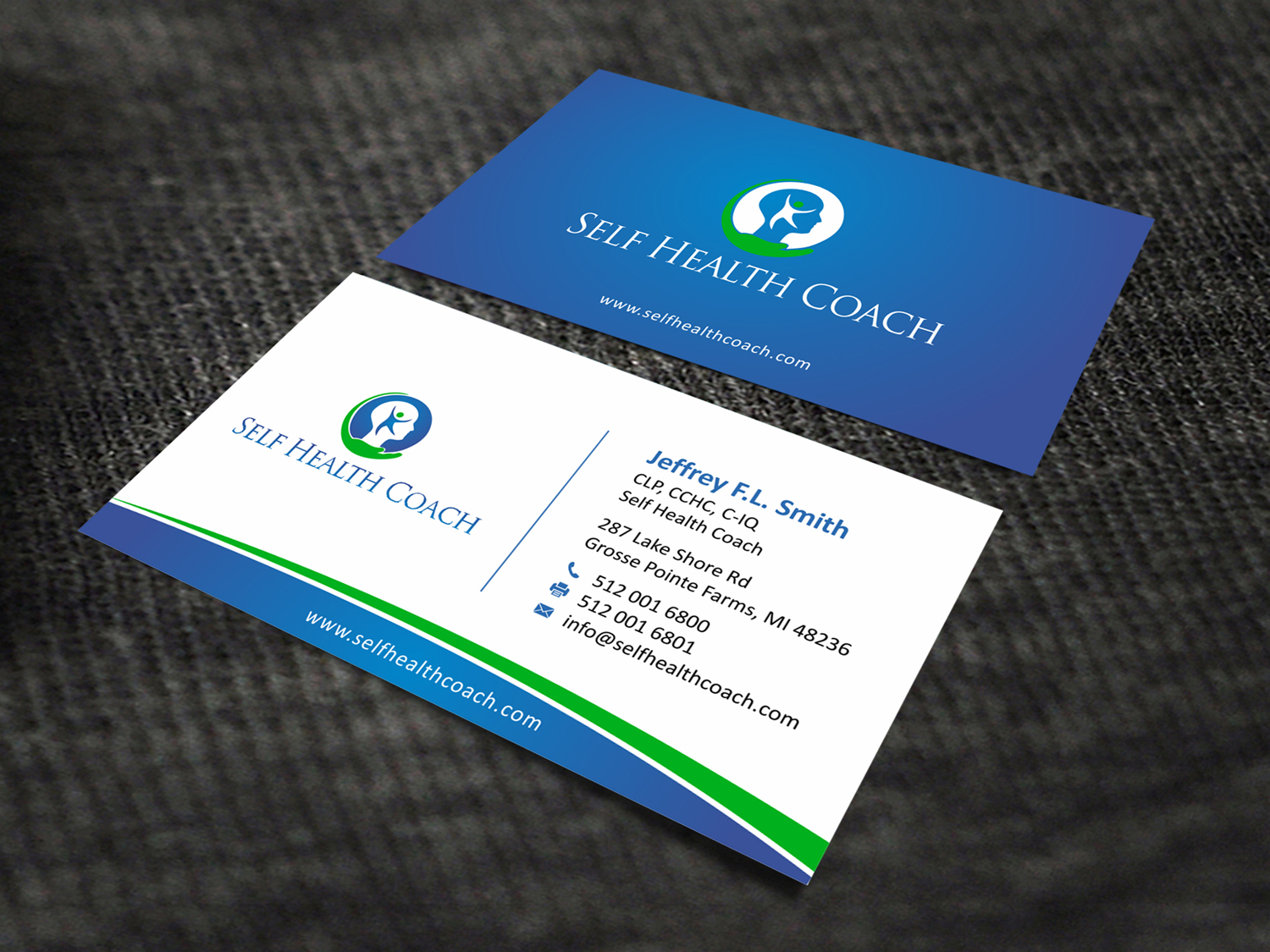 Design de Carte de Visite par SKYdesign pour Heart & Science of Living | Design #15294247