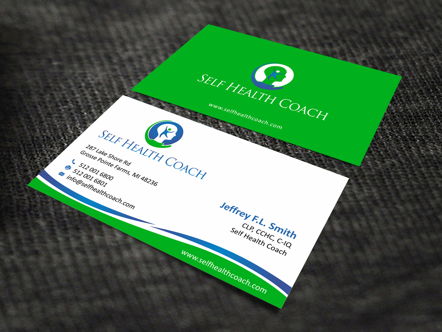 Design de Carte de Visite par SKYdesign pour Heart & Science of Living | Design #15303182
