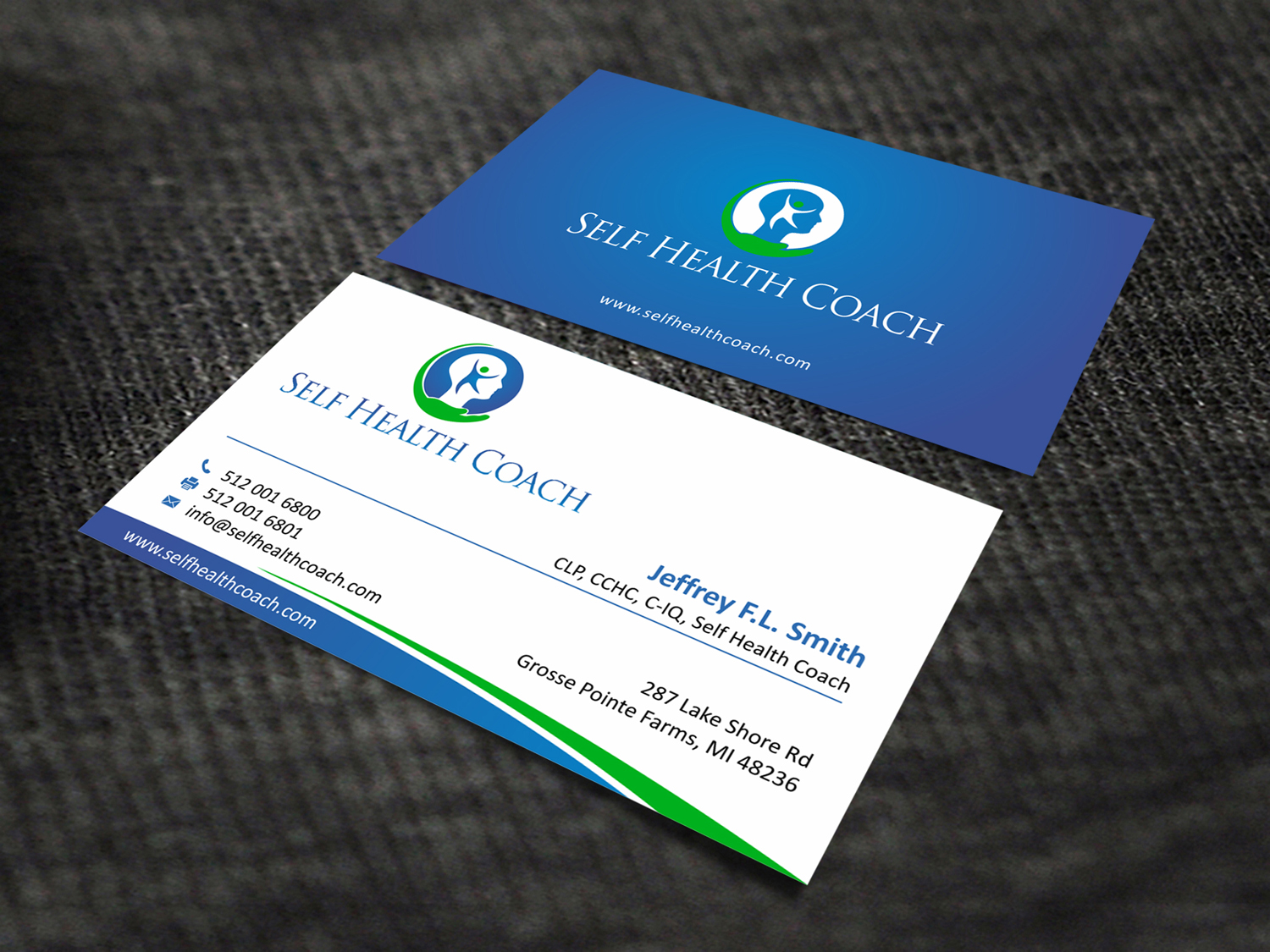 Business Card Design by SKYdesign for Heart & Science of Living | Design #15303229