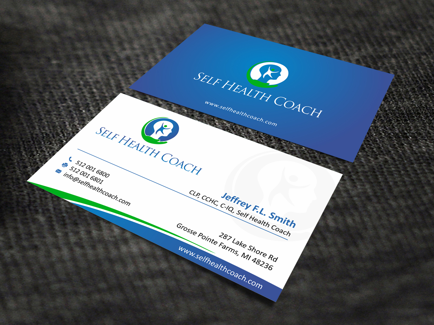 Business Card Design by SKYdesign for Heart & Science of Living | Design #15303523