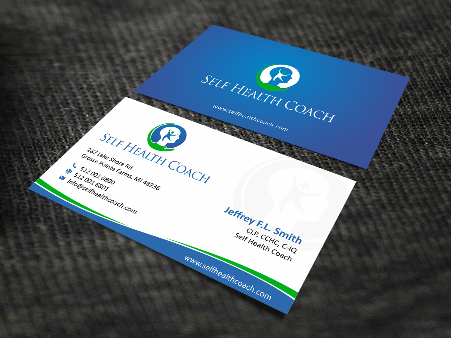 Business Card Design by SKYdesign for Heart & Science of Living | Design #15303543