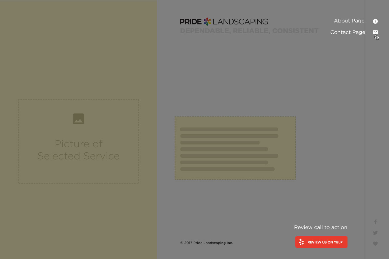 Landing Page Design by WYSIWYG for Pride Landscaping | Design #15300597