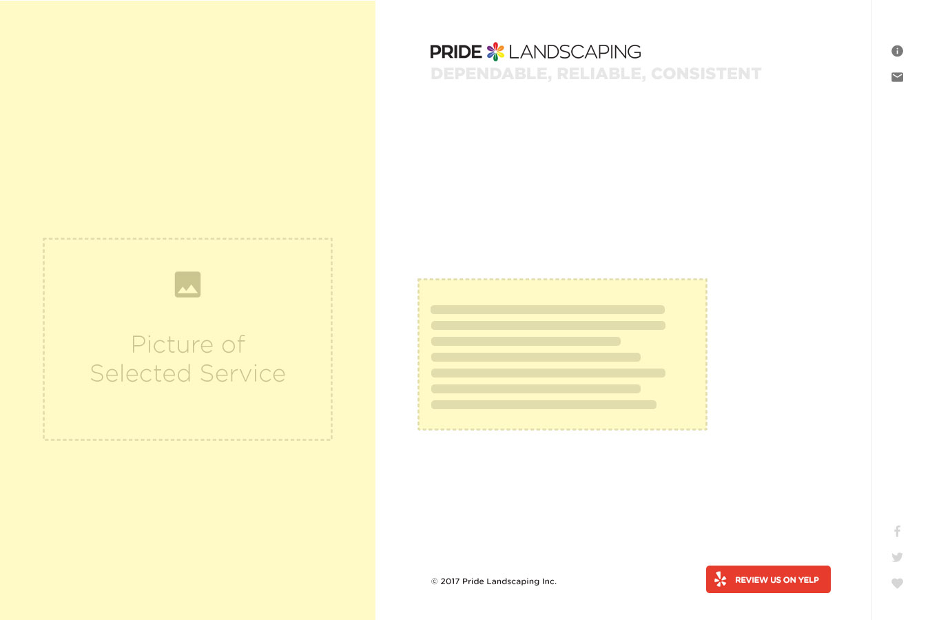 Design de Page d'Accueil par WYSIWYG pour Pride Landscaping | Design #15300599