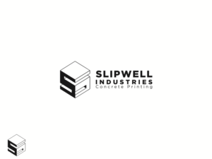 S / Slipwell Industries / Concrete Printing | Diseño de Logo por medi122