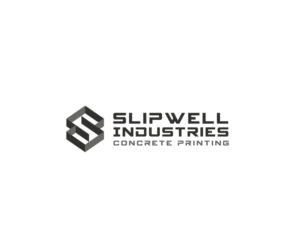 S / Slipwell Industries / Concrete Printing | Diseño de Logo por surabayawarnawarni