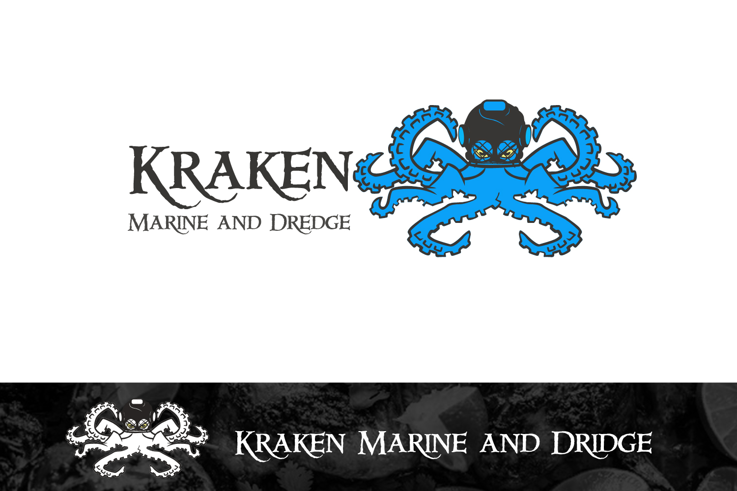 Logo Design by EA Designs for Kraken Marine & Drede | Design #15340859