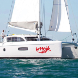 Boat name and graphic La Vie  | Grafik-Design von BJY