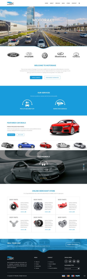 Diseño Web por pb para Mahd E-Commerce | Diseño: #15306149