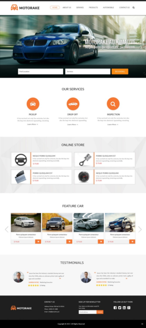 Diseño Web por pb para Mahd E-Commerce | Diseño: #15306160