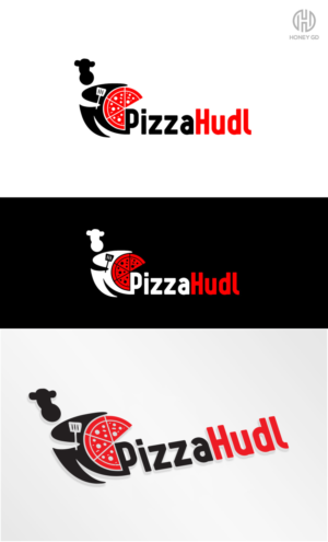 Logo Design by Honey GD for PizzaHudl | Design: #15319441