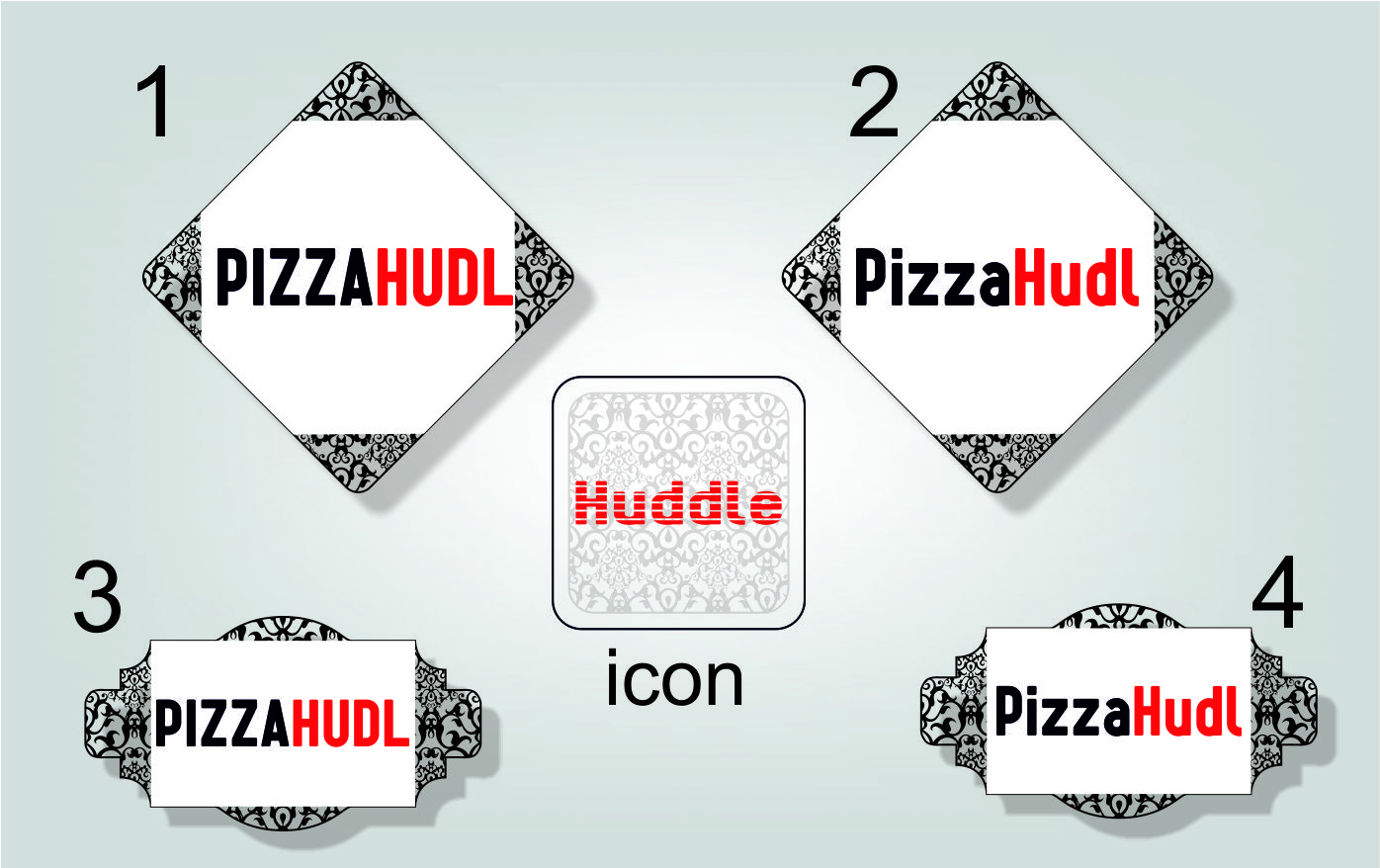 Logo Design by kh.mubashar for PizzaHudl | Design #15327228