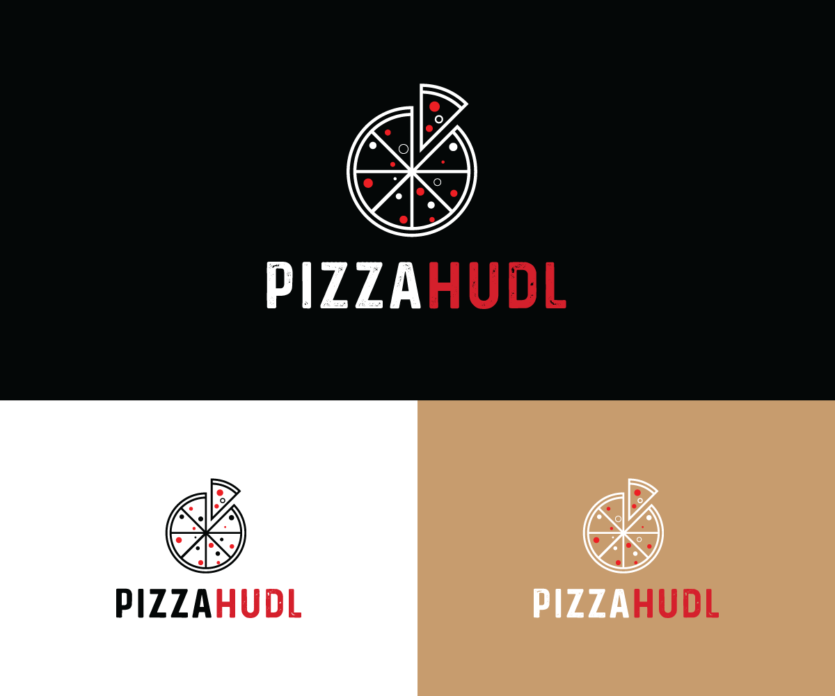Logo Design by Farmiza for PizzaHudl | Design #15319461