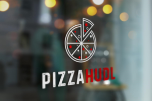 Logo Design by Farmiza for PizzaHudl | Design #15319462