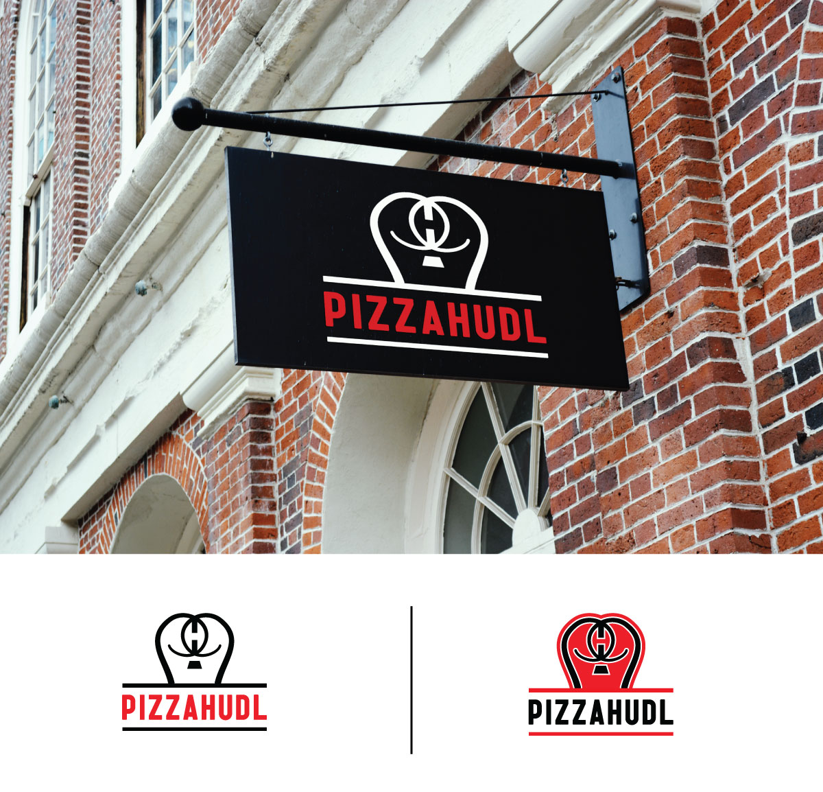 Logo Design by designeye for PizzaHudl | Design #15324342