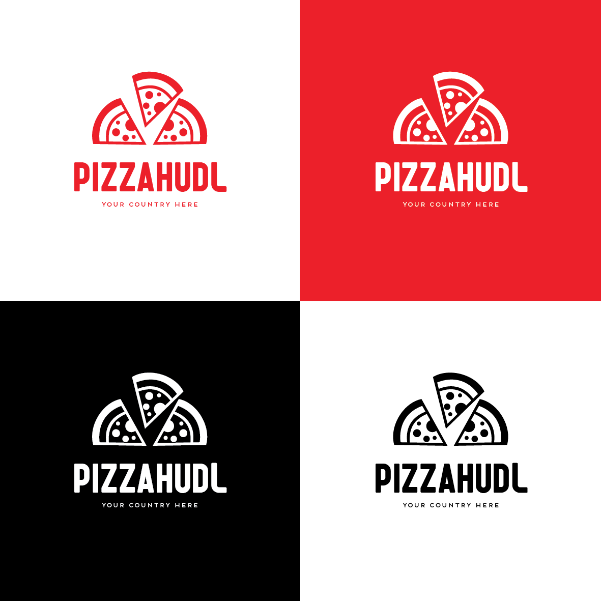 Logo-Design von chynthiadewi91 für PizzaHudl | Design #15317299
