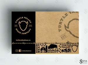 Turtle Valley Bison Meat Delivery Box | Packaging Design by SofiaDesignStudio
