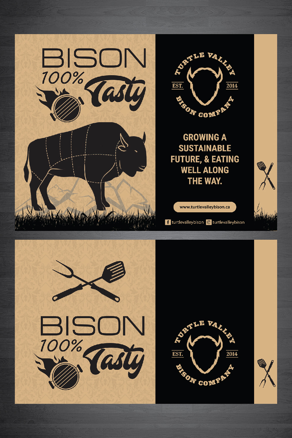 Diseño de Empaque por Deziners Zone para Turtle Valley Bison Company | Diseño #15319918