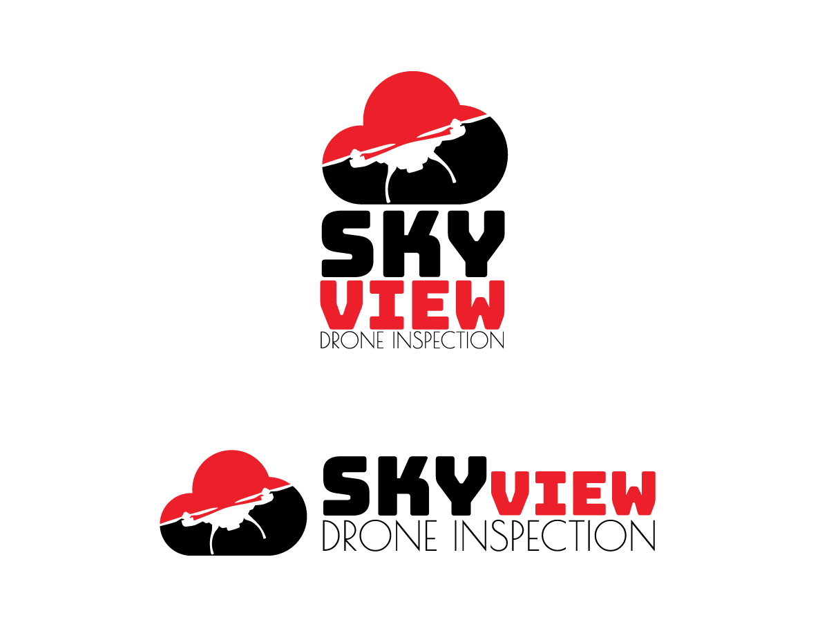 Logo Design by Matea for Sky View Drone Inspection | Design #15420981