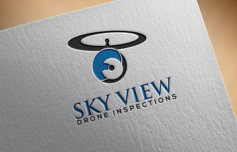 Logo Design by Niizam's for Sky View Drone Inspection | Design #15433582