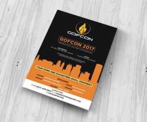 Flyer for the Generation on fire conference | Diseño de Flyer por Designers Hub