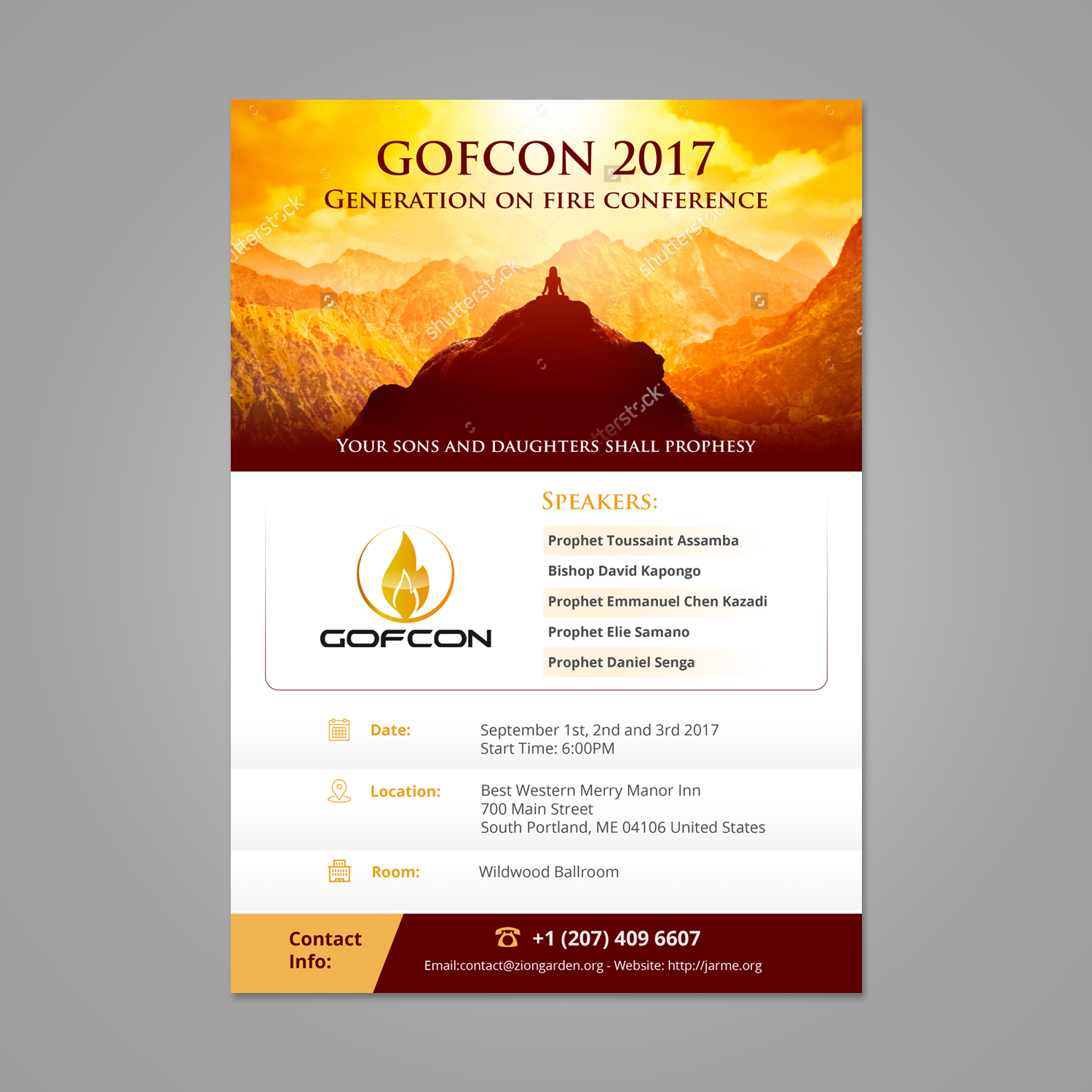 Design de Flyer par Eggo May P pour Meditation Garden | Design #15366521