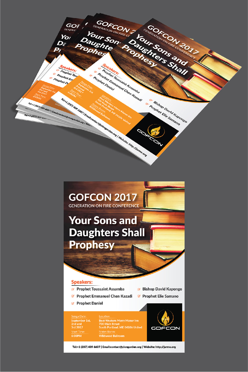 Flyer Design by Deziners Zone for Meditation Garden | Design #15313318