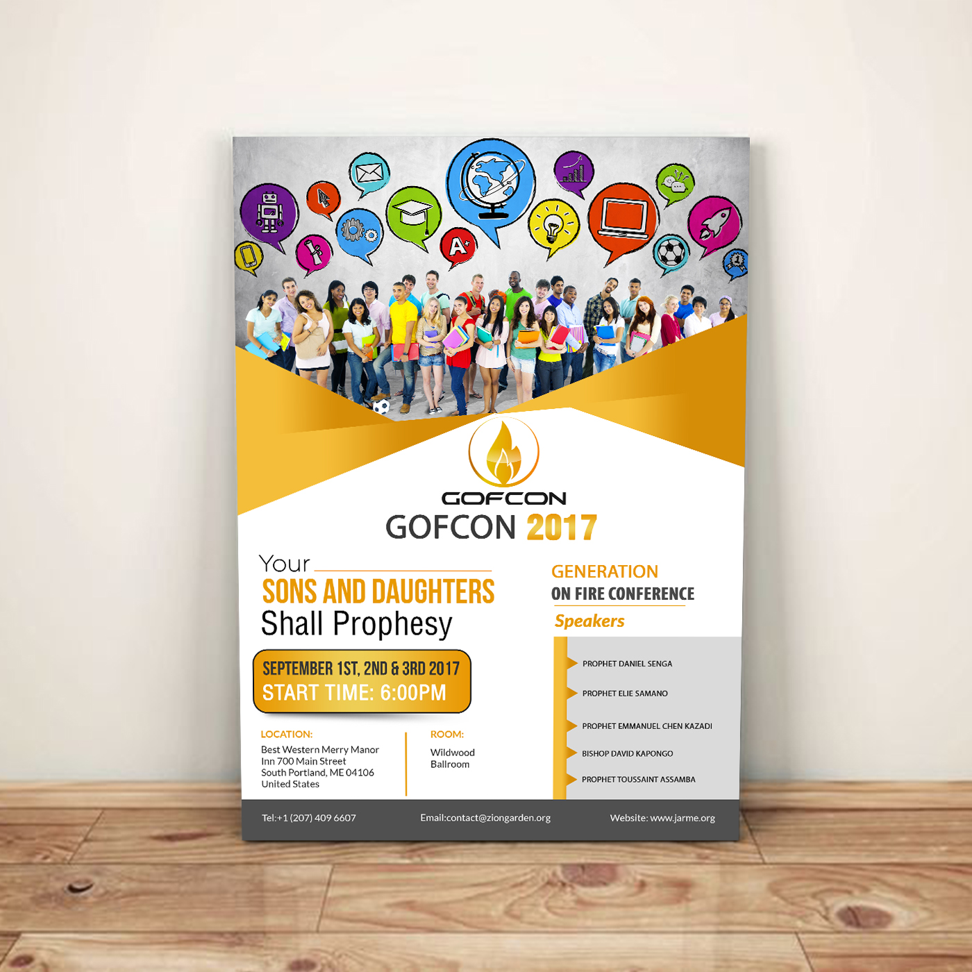 Flyer Design by creative.bugs for Meditation Garden | Design #15325061