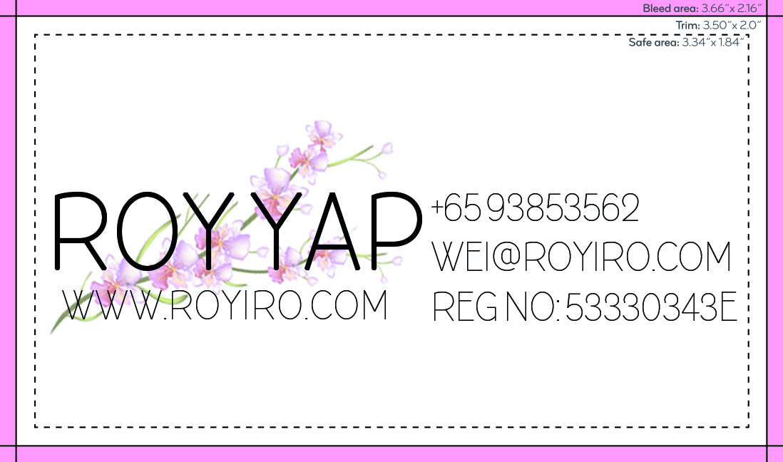 Business Card Design by Maria Joynes for Roy Iro | Design #15391117