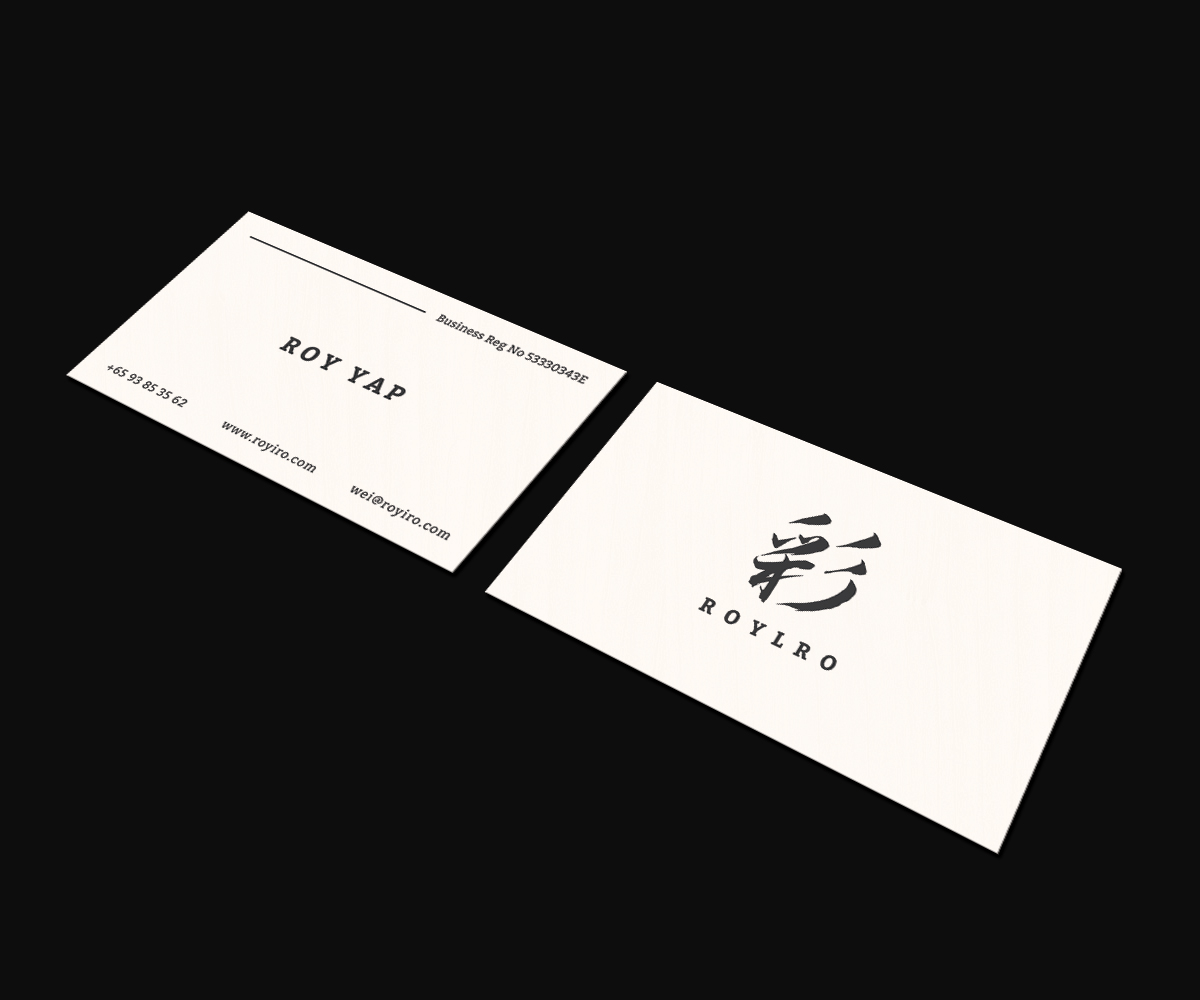 Business Card Design by JK18 for Roy Iro | Design #15376713