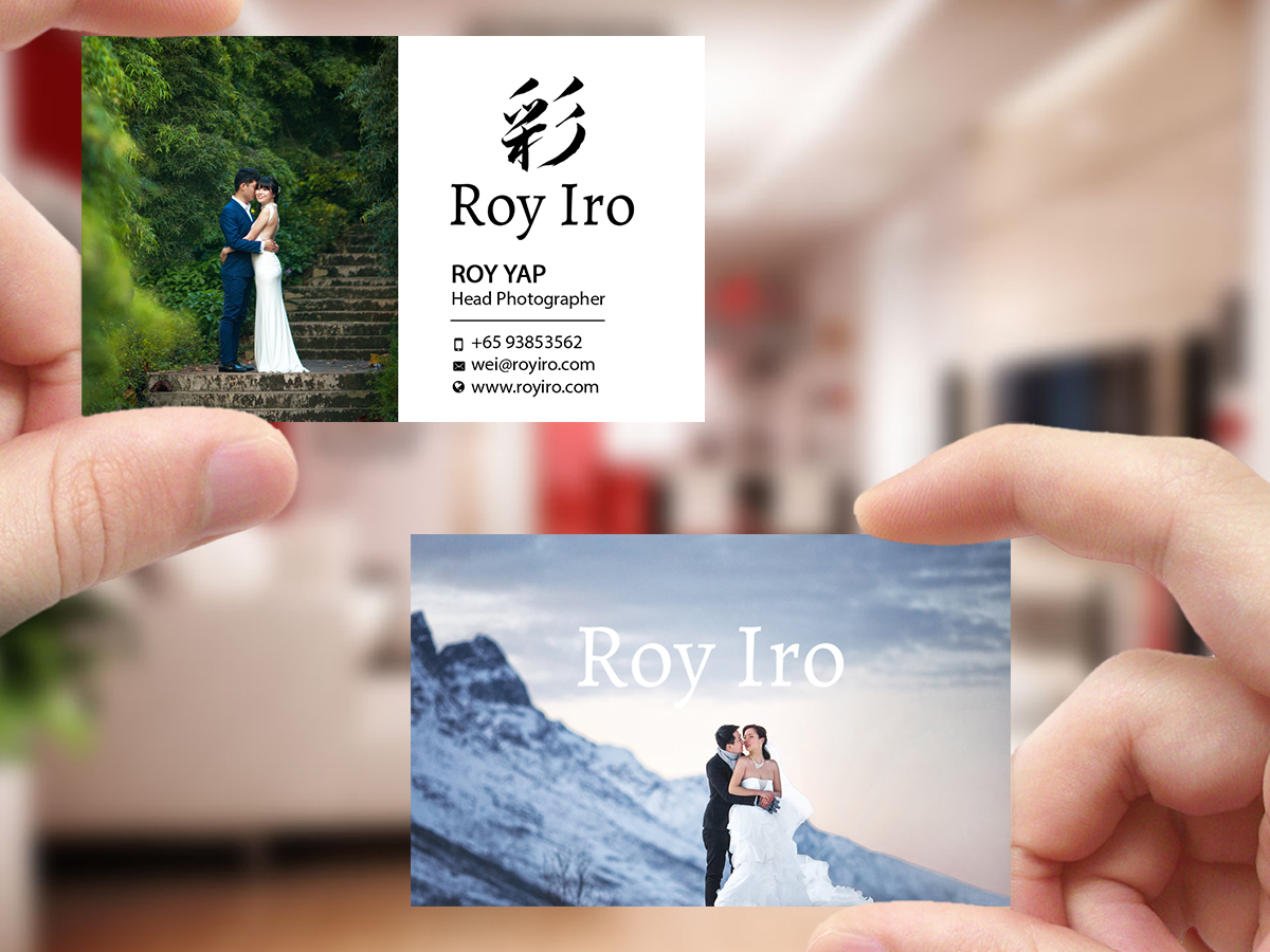 Business Card Design by Creations Box 2015 for Roy Iro | Design #15411738