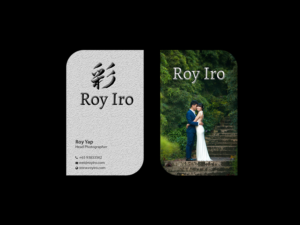 Business Card Design by Creations Box 2015 for Roy Iro | Design: #15419790