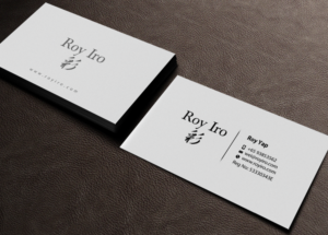 Business Card Design by Brand aid for Roy Iro | Design: #15386239