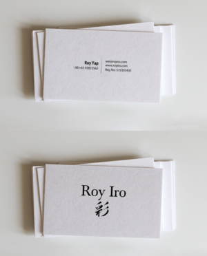 Business Card Design by Brand aid for Roy Iro | Design: #15386260