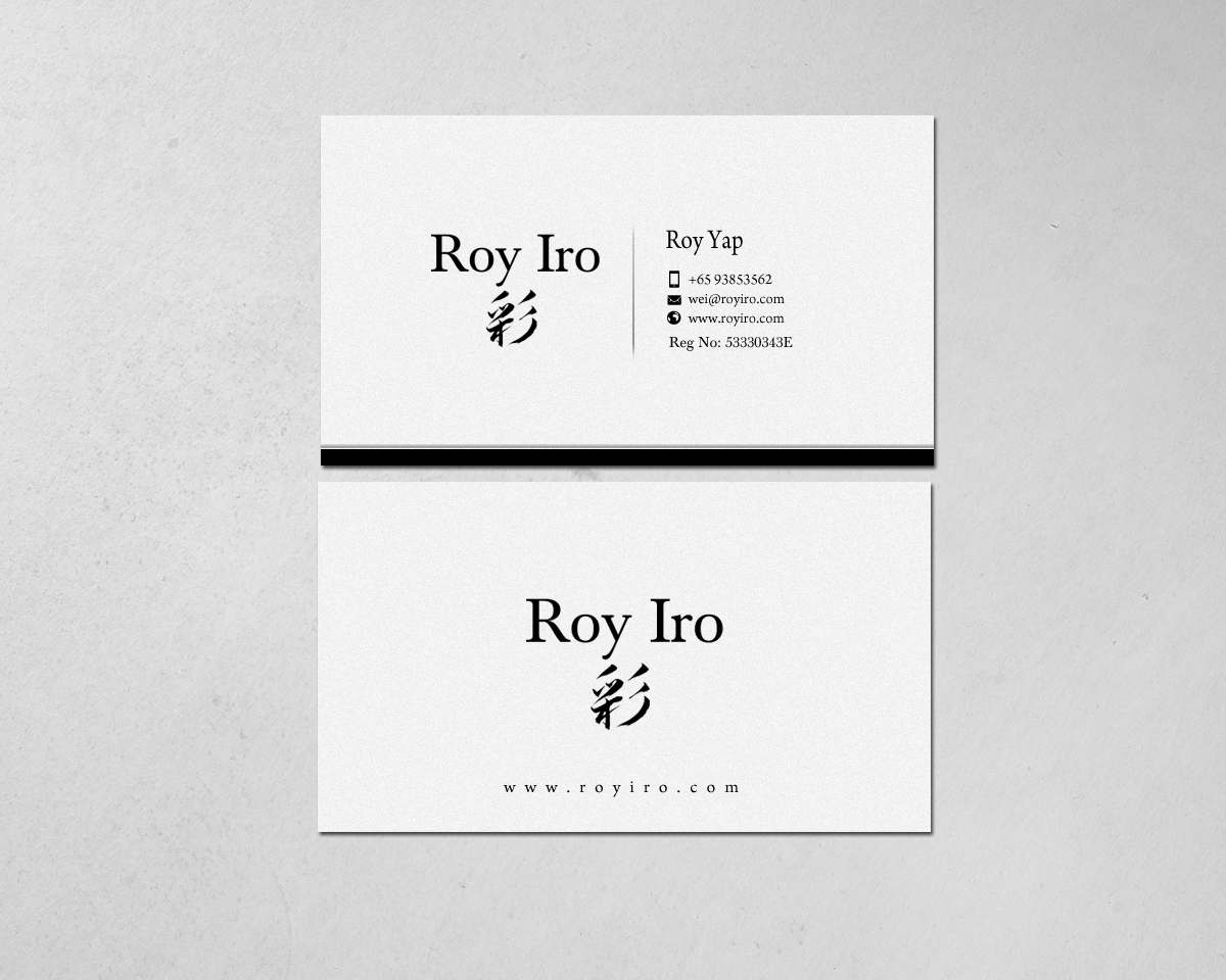 Business Card Design by chandrayaan.creative for Roy Iro | Design #15386567
