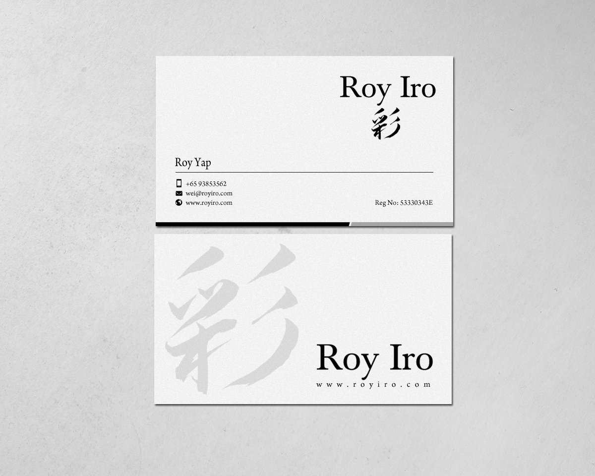 Business Card Design by chandrayaan.creative for Roy Iro | Design #15386587