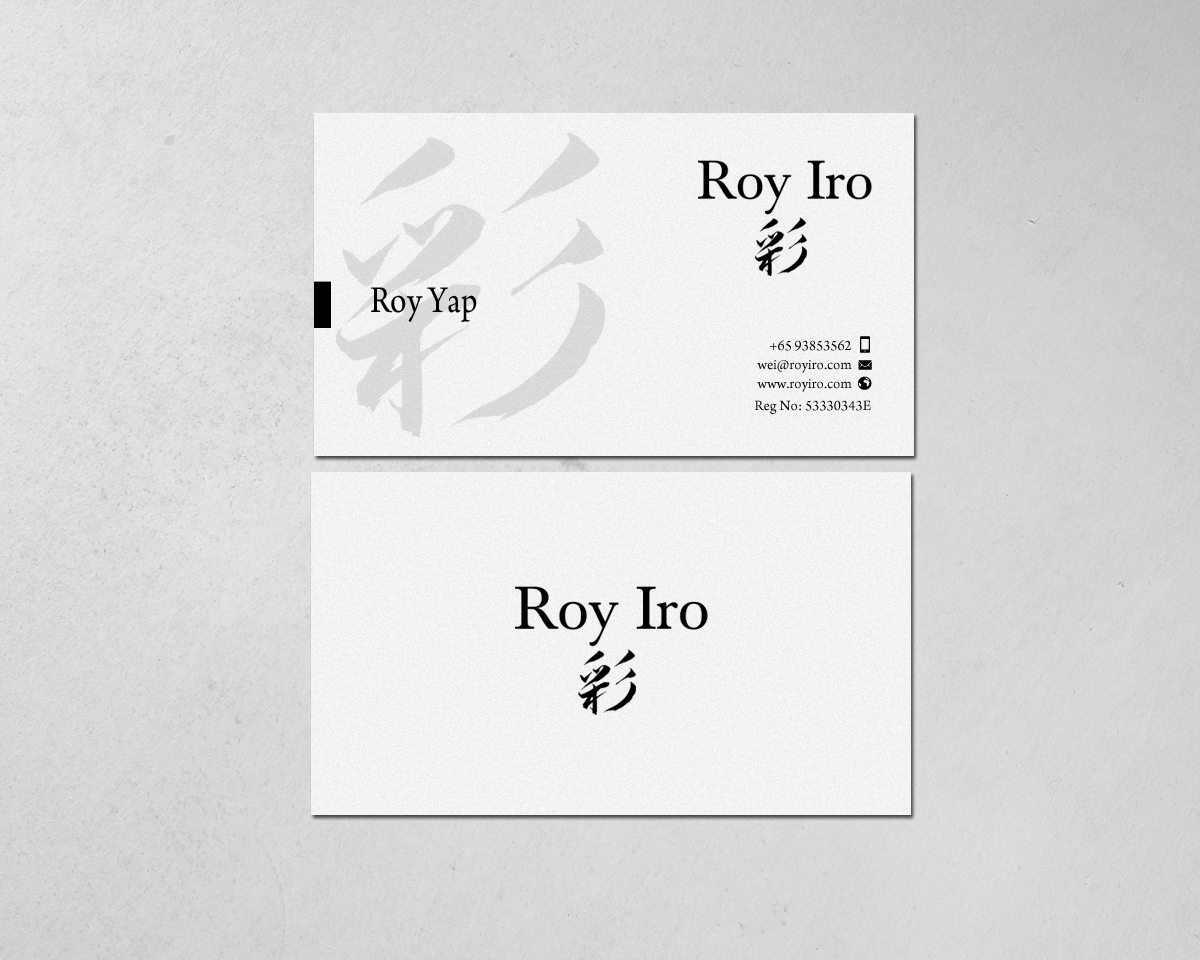 Business Card Design by chandrayaan.creative for Roy Iro | Design #15386591