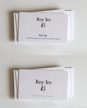 Business Card Design by chandrayaan.creative for Roy Iro | Design: #15386594