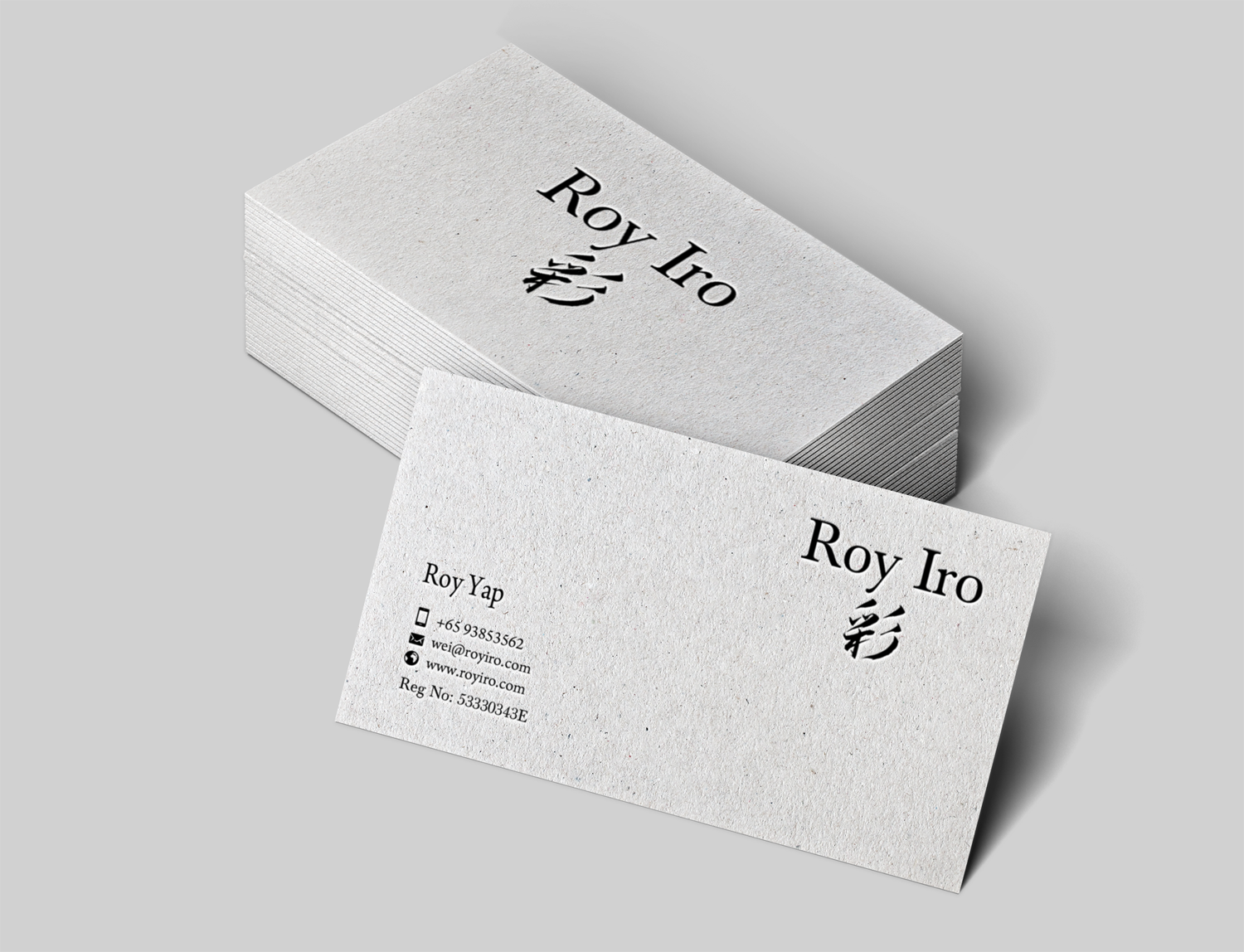 Business Card Design by chandrayaan.creative for Roy Iro | Design #15386619