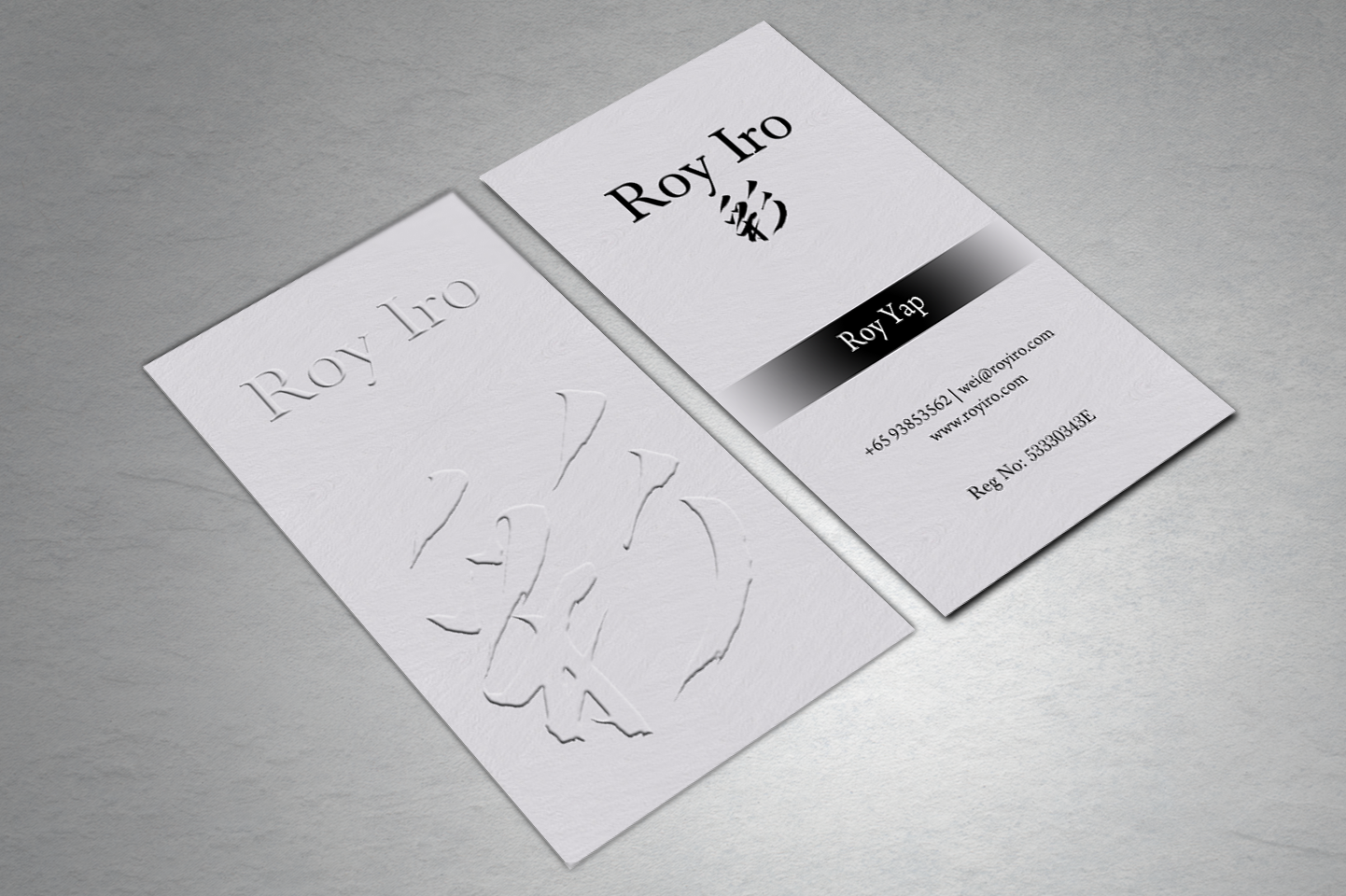 Business Card Design by chandrayaan.creative for Roy Iro | Design #15386678