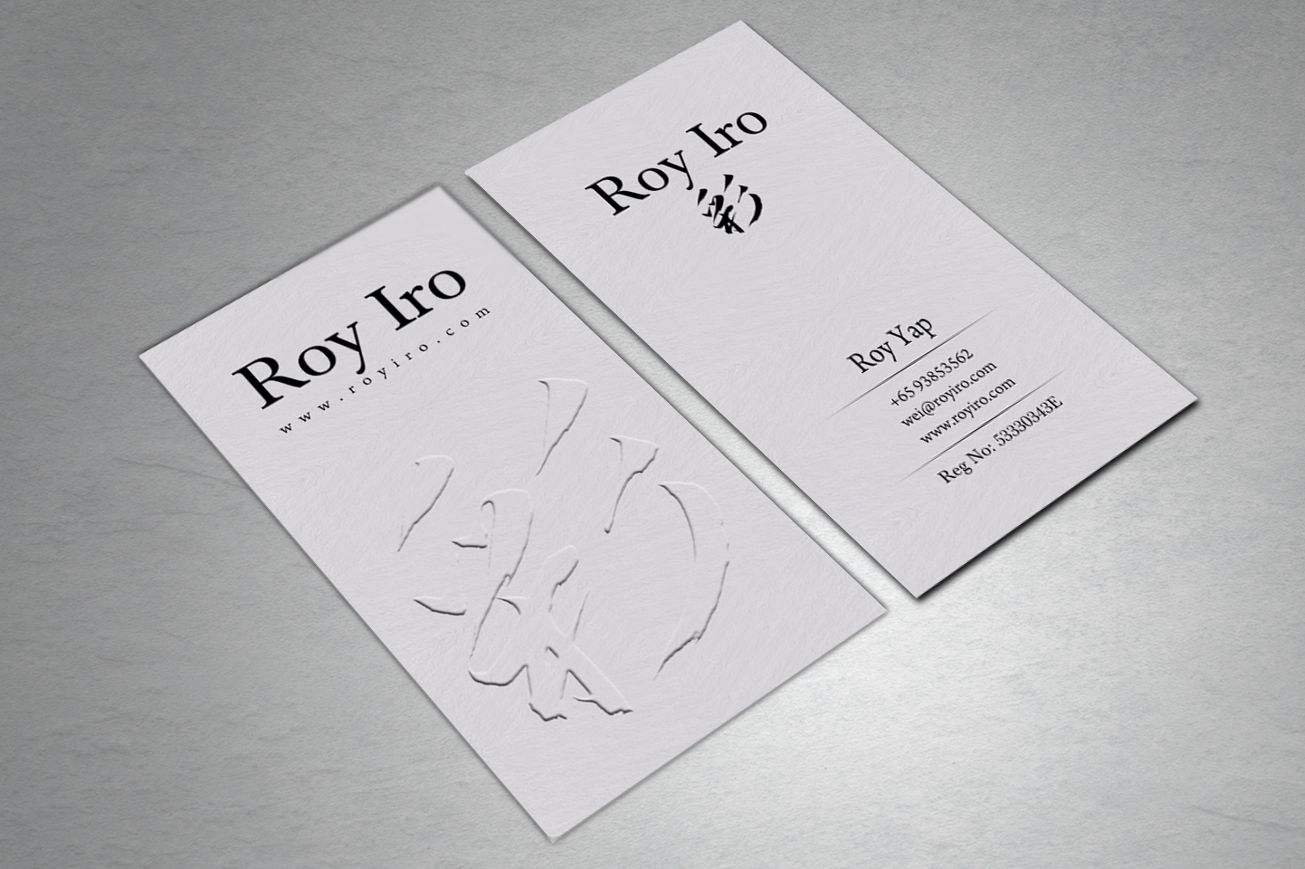 Business Card Design by chandrayaan.creative for Roy Iro | Design #15386679