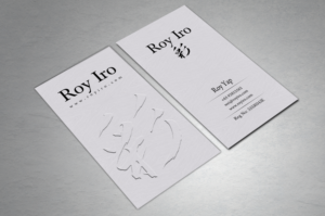 Business Card Design by chandrayaan.creative for Roy Iro | Design: #15386679